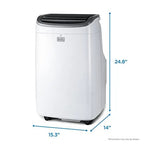 BLACK+DECKER Portable Air Conditioner 8,000 BTU, Up To 350 Sq. Ft. With Remote Control