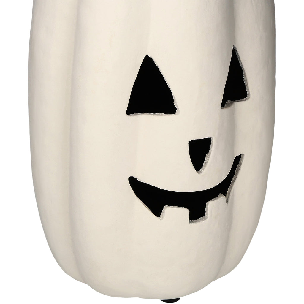 Paper Mache Jack-o'-Lantern Decoration, 12.6", Halloween by Way To Celebrate