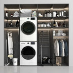 KoolMore Front Load Electric Dryer, 8 Cu. Ft., White, 240V