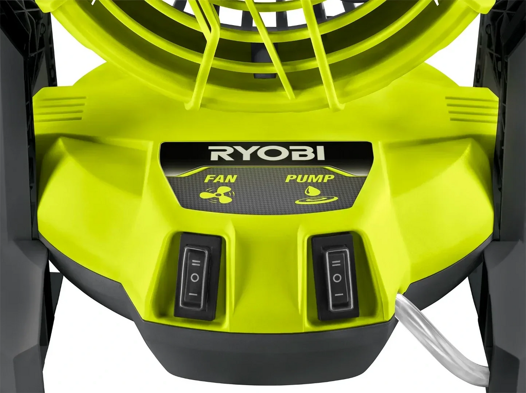 RYOBI 18V ONE+ Bucket Top Misting Fan Kit