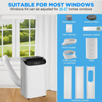 HUMHOLD 14000 BTU Portable Air Conditioner, White - HDPAC-10-A1