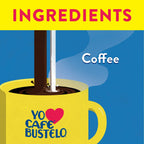 6 pack) Cafe Bustelo Espresso Ground Coffee, Dark Roast, 36 oz Canister
