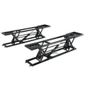 Portable Car Lift System 5000 LBS Carbon Steel Black - 9.06 inch-25.6 inch