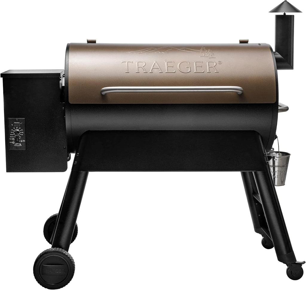 Traeger Grills Pro 34 Electric Wood Pellet Grill And Smoker, Bronze, 884 Sq. In. - Pro 34