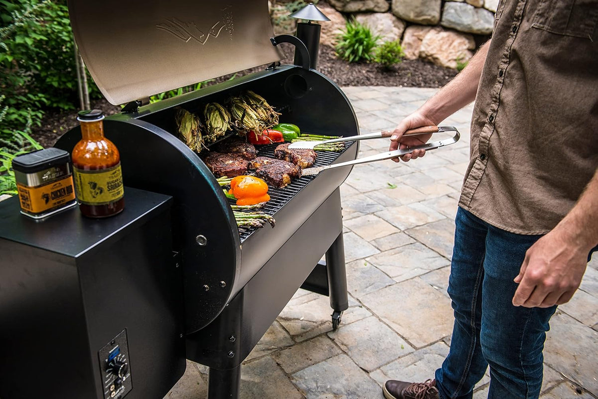 Traeger Grills Pro 34 Electric Wood Pellet Grill And Smoker, Bronze, 884 Sq. In. - Pro 34