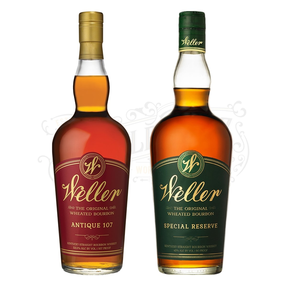W.L. Weller Antique 107 Bourbon & Special Reserve Bundle - 750 ml