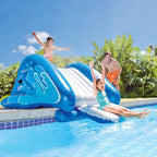 Kool Splash Inflatable Water Slide With Built-In Sprayers, Blue, 131 x 81 x 46 in
