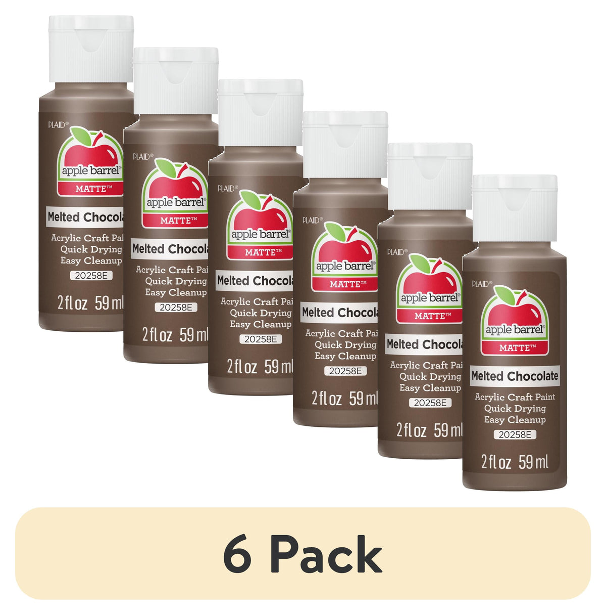 Apple Barrel Acrylic Craft Paint, Matte Finish, 2 fl oz