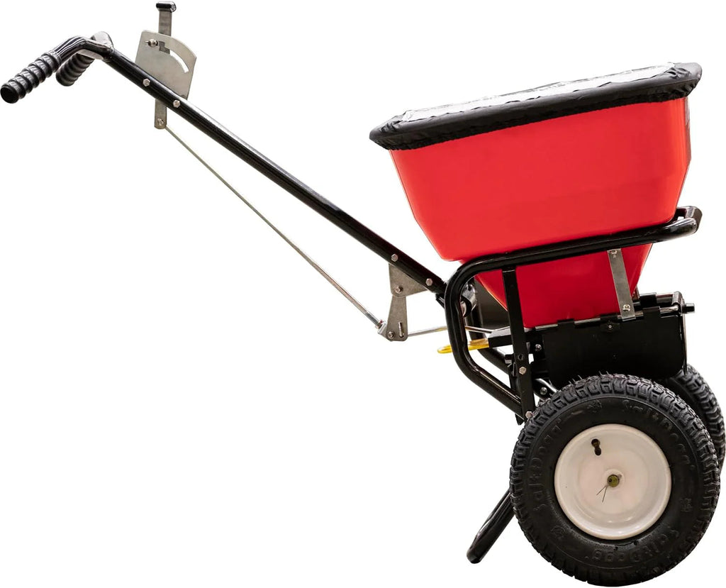 Buyers Products Company Walk-Behind Push Spreader, 100 Pound Capacity - 3039632R
