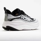 Women's Black/White Running Shoes - Skyflow