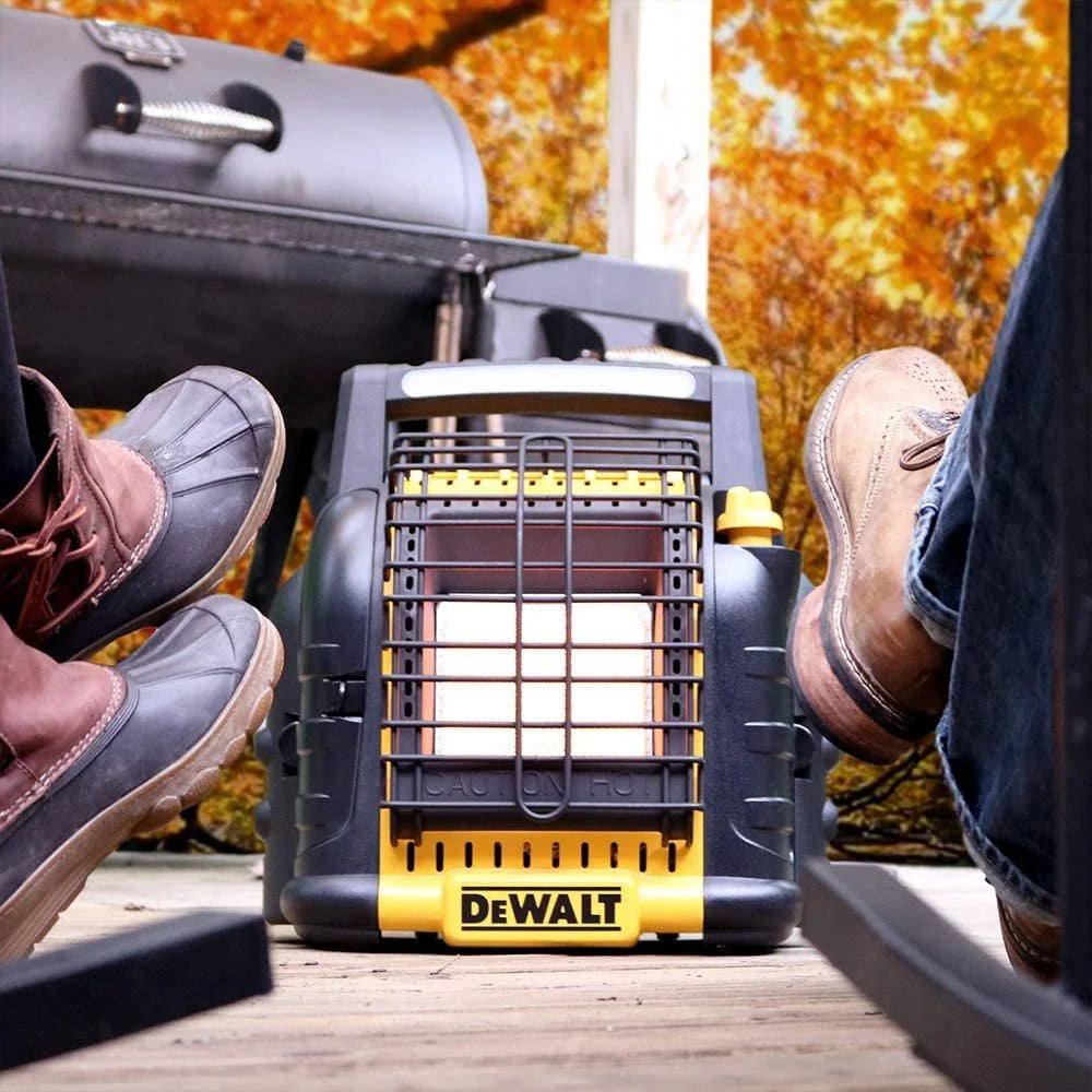 DEWALT Portable Propane Radiant Heater, Yellow - DXH12B