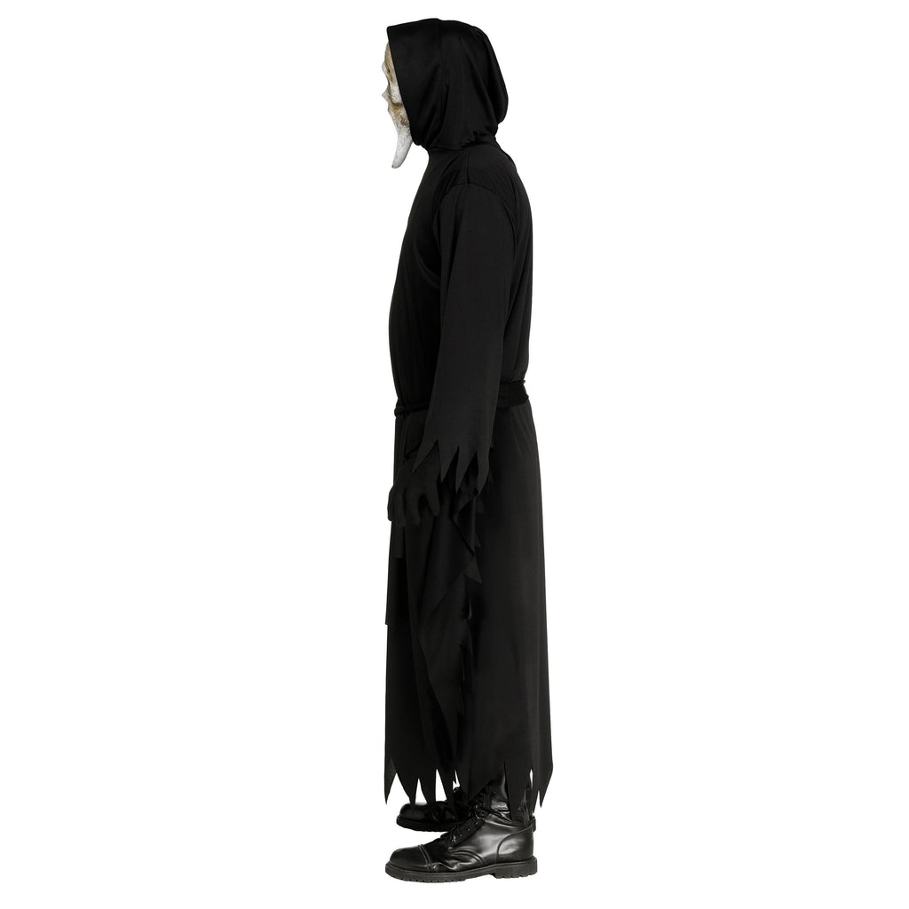 Scream Aged Ghost Face Halloween Costume for Adults, 3-Piece, Men's Size M-XL (32-42), by Fun World