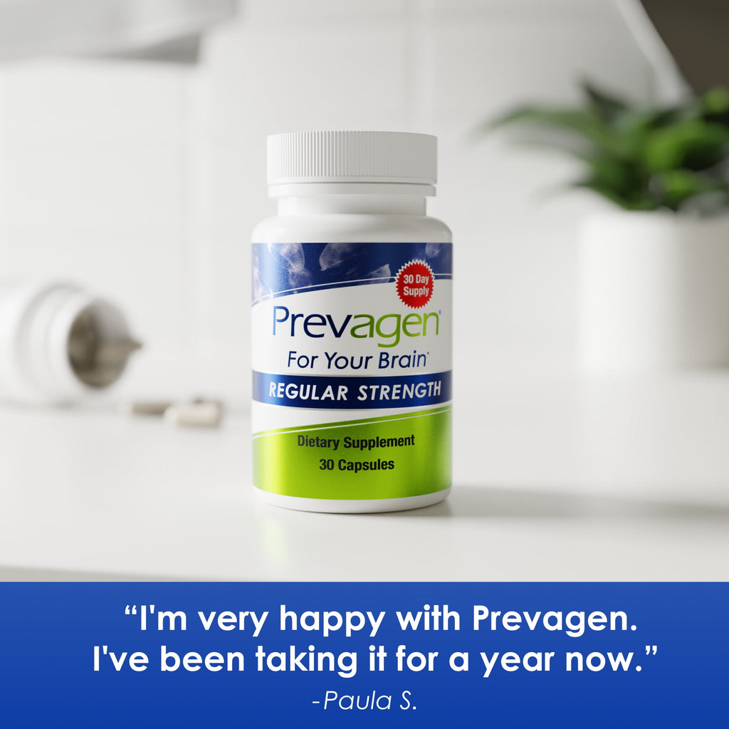 Prevagen Regular Strength Capsules with Apoaequorin for Your Brain , 30 Count