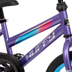 Huffy 16" Sea Star Girls’ Kids’ Bike, Fits Riders 42”-48”, EZ Build, Amethyst