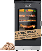 EAST OAK 30 in Outdoor Electric Smoker With Built-In Meat Probe
