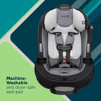 3-In-1 Convertible Car Seat, Rear and Forward Facing, High-Back Booster, 5 to 100 lbs