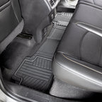Armor All All-Season Full Coverage Floor Mats for Cars, Trucks, and SUVs, Black, 3-Piece
