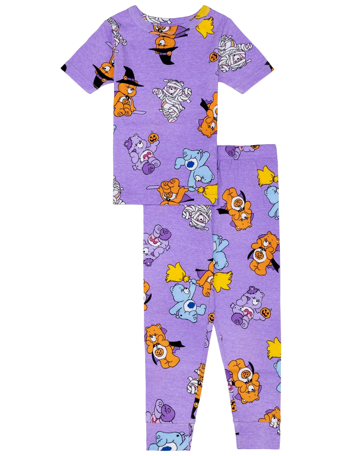 Character Toddler Halloween Short Sleeve Top and Pant Pajama Set, 2-Piece, Sizes 12M-5T