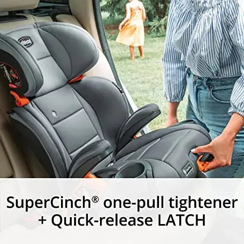 Chicco 2-in-1 Booster Seat, Adjustable High-Back And Backless Options, 4-100 lbs