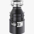 InSinkErator Badger 5 1/2 HP Garbage Disposal, Black, 6.75 in x 12.625 in