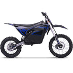 MotoTec Pro Electric Dirt Bike 72v 5000w Lithium Blue
