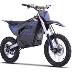 MotoTec Pro Electric Dirt Bike 72v 5000w Lithium Blue