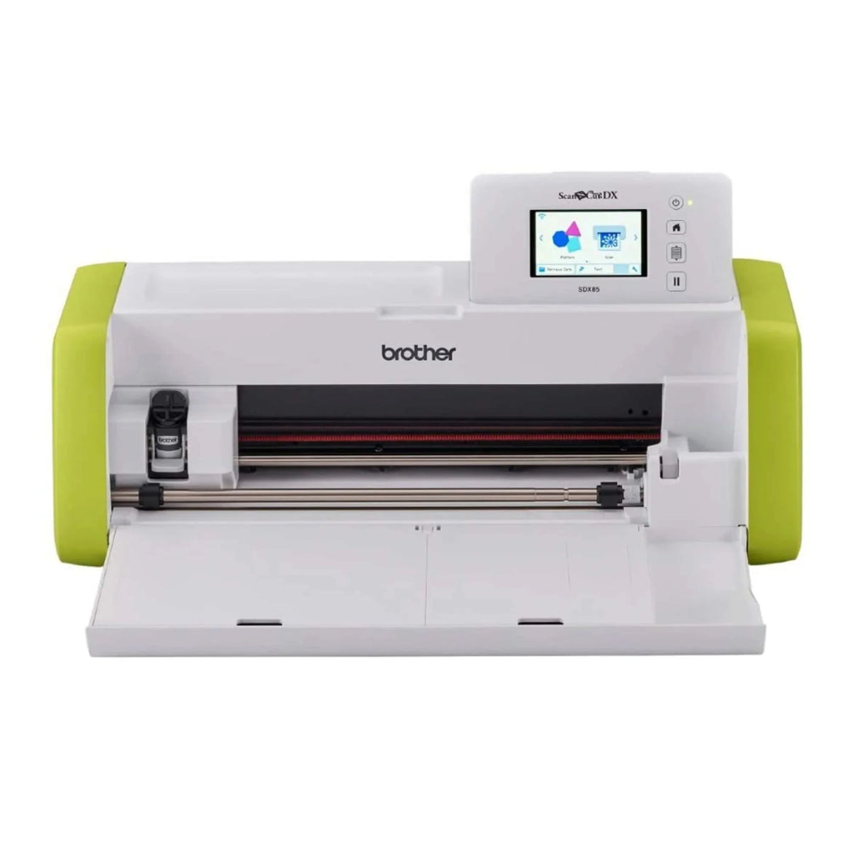 Brother ScanNCut DX Electronic Cutting Machine With Built-In Scanner, Lime Green - SDX85