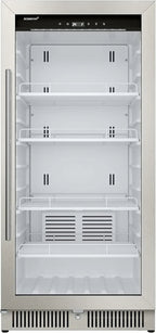EdgeStar Commercial Beverage Merchandiser, 10.1 Cu. Ft., 22 in Wide, Stainless Steel - VBM101