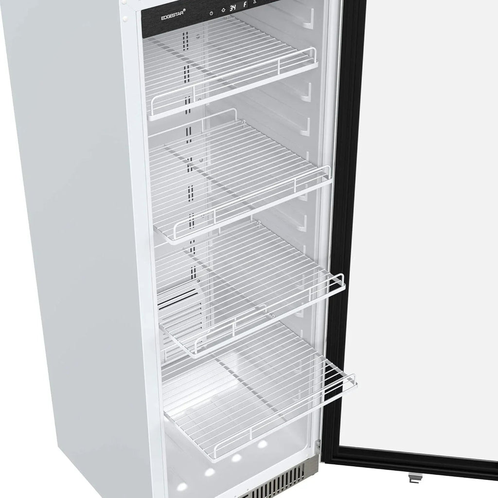 EdgeStar Commercial Beverage Merchandiser, 10.1 Cu. Ft., 22 in Wide, Stainless Steel - VBM101