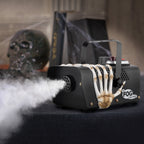 400W Skeleton Hands Fog Machine with Remote Control, Black, Halloween by Way To Celebrate