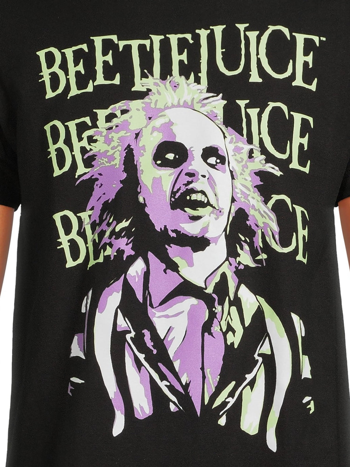 Beetlejuice Men's and Big Men's Graphic Tee with Short Sleeves