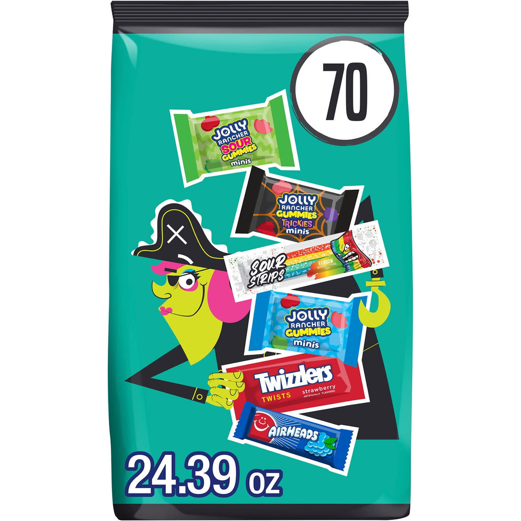 Hershey Assorted Fruit Flavored, Halloween Candy Variety Bag