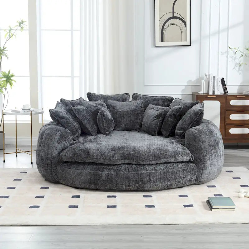 Double Loaf Sofa Bed With Armrests