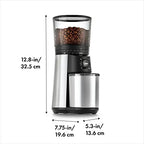OXO Brew Conical Burr Coffee Grinder - Silver