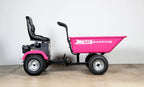 Rat Barrow Ride-On Wheelbarrow, Black, 150 Ltrs, 200kg Capacity, 98cm Wide, 2.3m Long
