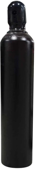 Weldfabulous Welding Gas Cylinder, 80 cu/ft, 75% Argon 25% CO2, Black - ZZ80AG25S-FULL XIYNBH