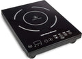 Portable Single Induction Cooktop Countertop Burner, 1800 Watts, 10 Temperature Settings, Black - 34104