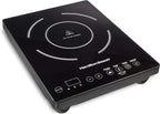 Portable Single Induction Cooktop Countertop Burner, 1800 Watts, 10 Temperature Settings, Black - 34104