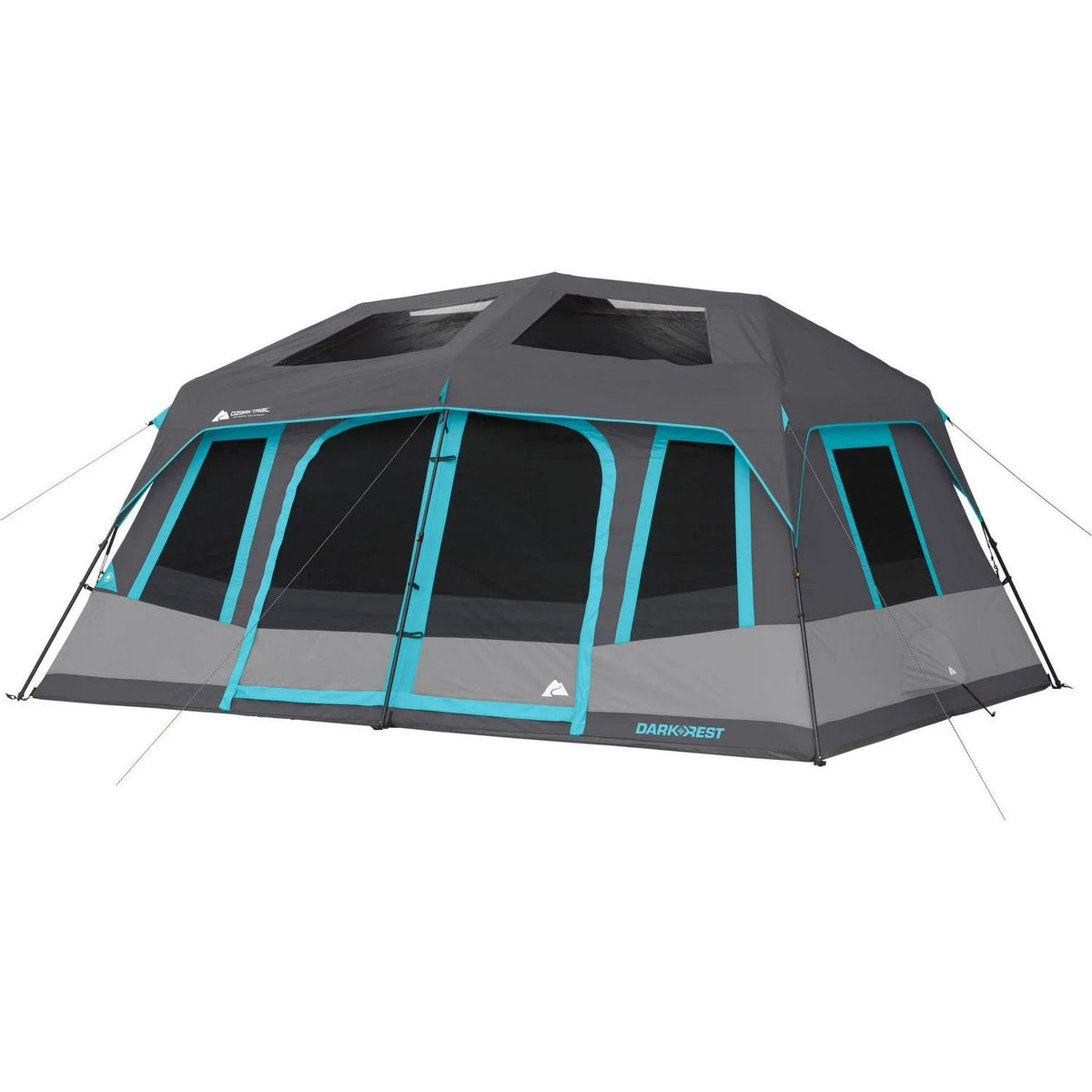 Ozark Trail 10-Person Dark Rest Instant Cabin Tent, Gray - WMT-141078D