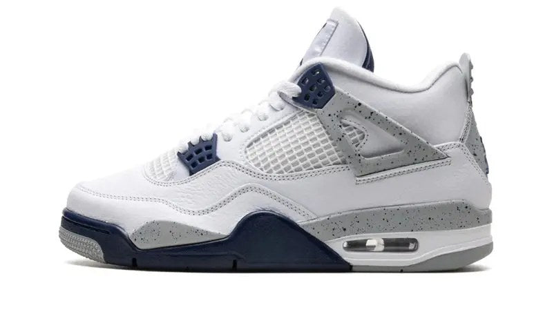 Air Jordan 4 Mid Midnight Navy Men's Lifestyle Sneakers