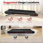 Sperax 3 In 1 Under Desk Walking Treadmill Pad With App