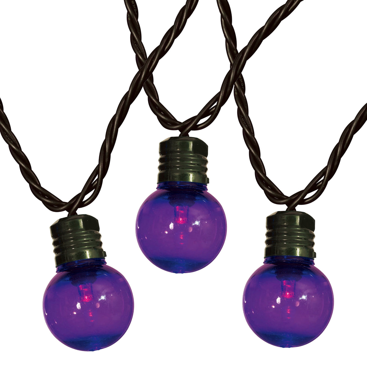 Indoor/Outdoor 70-Count LED G30 Globe String Lights, 21', Halloween by Way To Celebrate