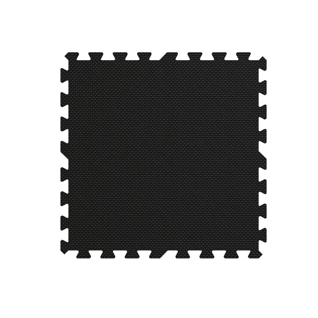 FitRx Pro Mat Exercise Mat, 24-Pack 24" x 24" Interlocking Foam Floor Tiles for Home Gym EVA Foam Mat, 96 sq. ft.