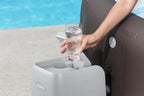 Bestway SaluSpa Miami Inflatable Hot Tub Spa, 71 x 26 in, 2-4 Person, Black - 60104E