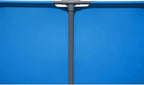 Steel Pro MAX 14 Foot x 48 Inch Round Steel Frame Above Ground Pool Set With 1,000 Filter Pump, Ladder And Cover - Gray
