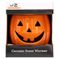 Ceramic Jack-o'-Lantern Electric Wax Warmer, Orange, Halloween by Way To Celebrate