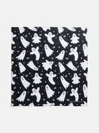Way To Celebrate Halloween Women's Boo Ghosts Bandana, One Size, Black
