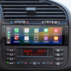 Power Acoustik CP-71WA Single DIN 6.5" Color Touchscreen Car Stereo with Bluetooth Connected Apple CarPlay + Android Auto
