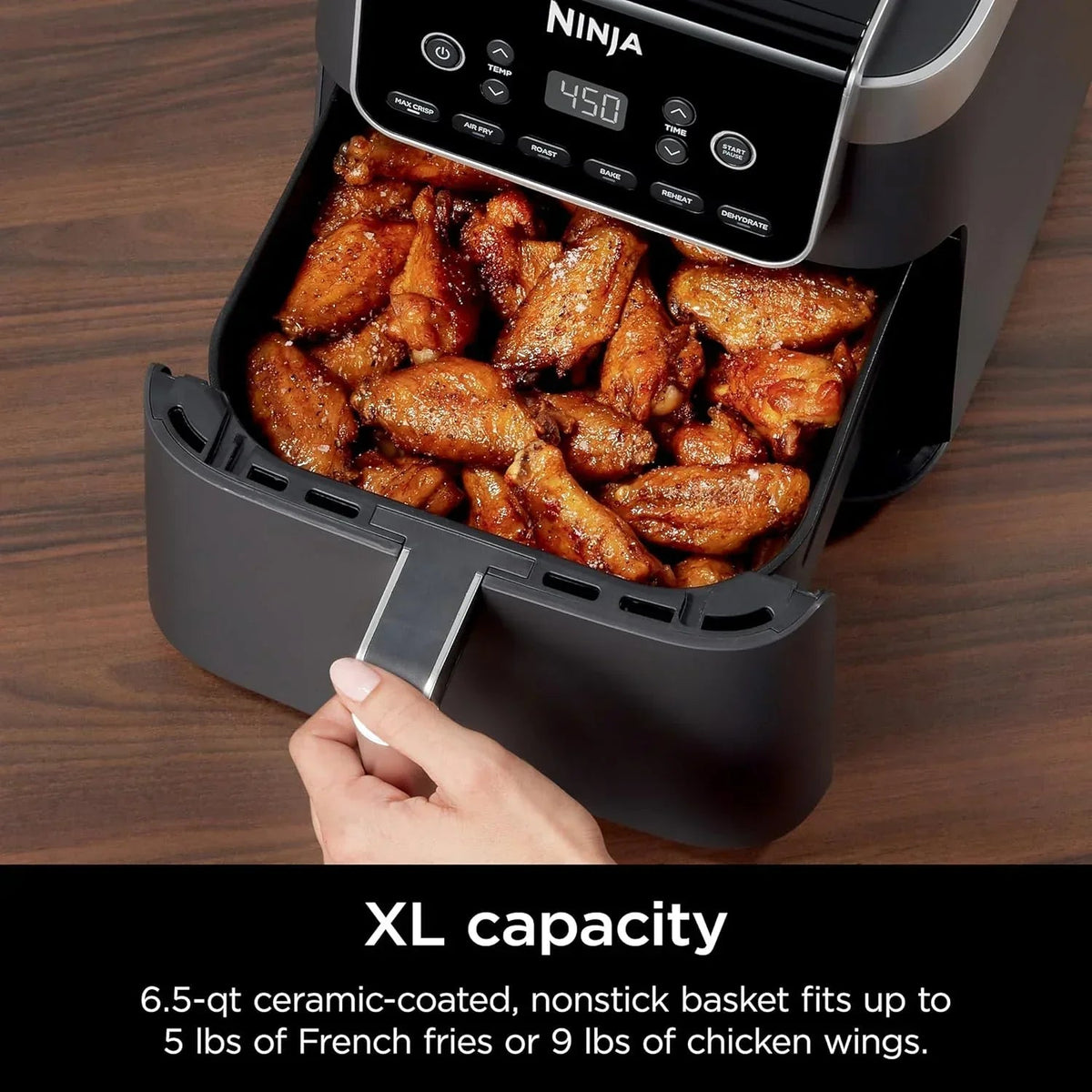 Ninja Air Fryer Pro XL 6-in-1, 6.5 QT Capacity - MaxCrisp