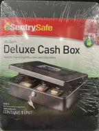 SentrySafe Deluxe Cash Box, DCB-12, Cash Safe